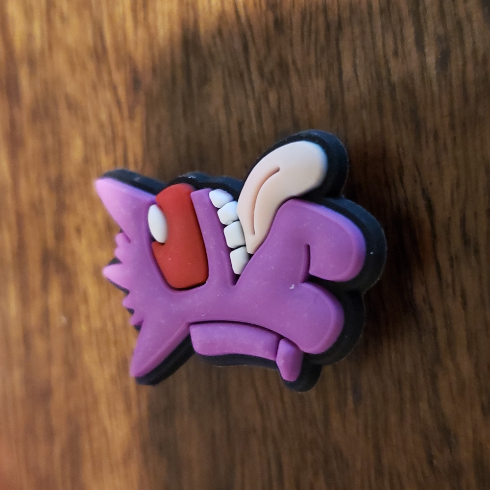 Crocs Jibittz Among Us Gengar Pokemon mashup